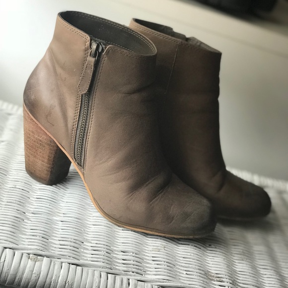 Nordstrom Shoes - Genuine Leather Ankle Booties